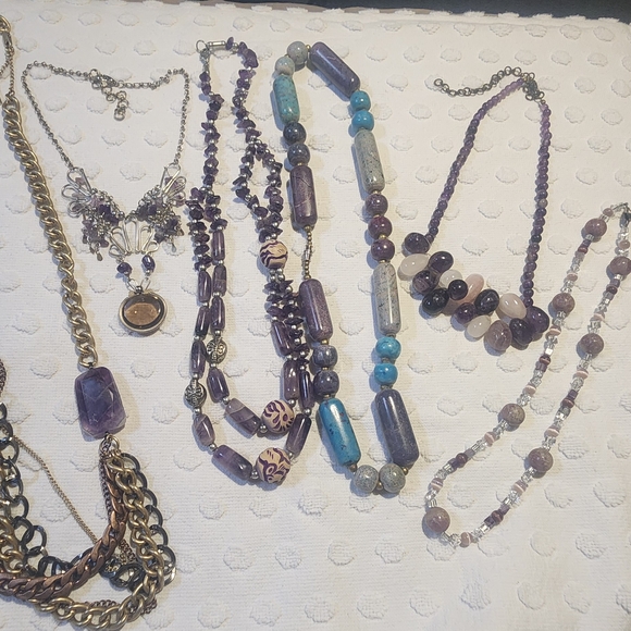 18pc Vintage Natural Stone Jewerly Lot - Picture 8 of 14